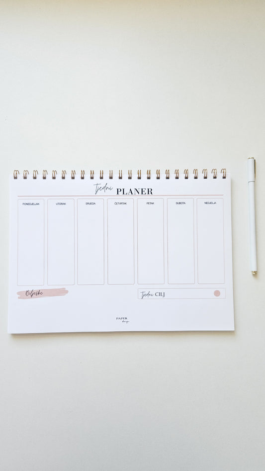 Tjedni planer